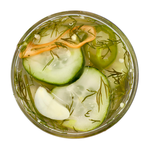 Hot Dill Slices