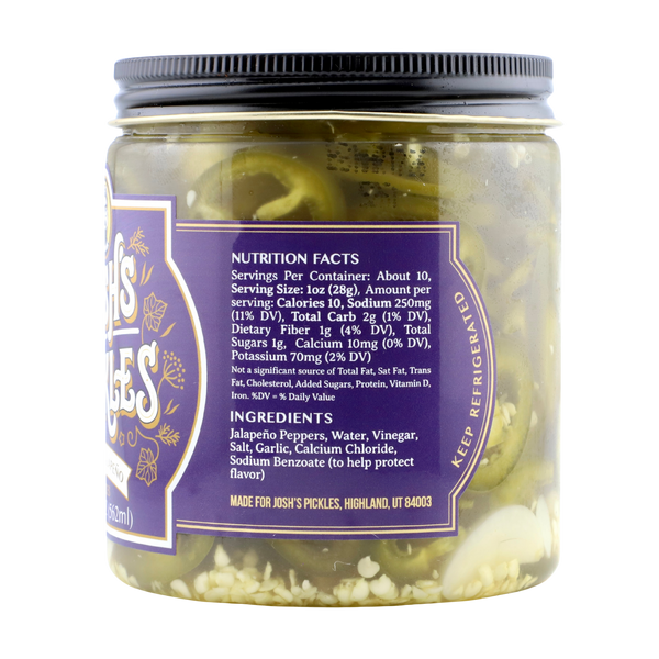 Garlic Jalapeno Slices