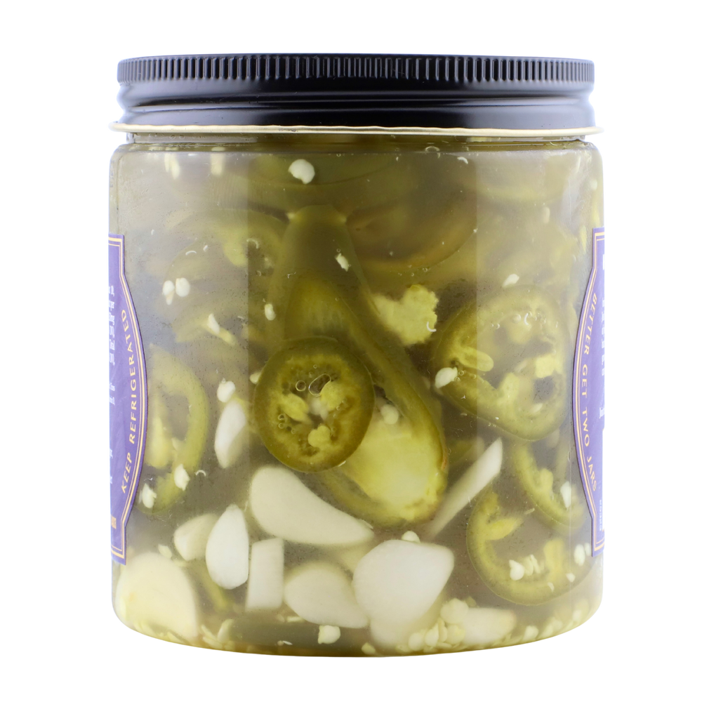 Garlic Jalapeno Slices