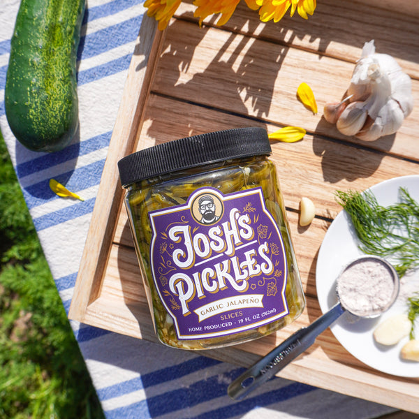 Garlic Jalapeno Slices