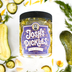 Garlic Jalapeno Slices