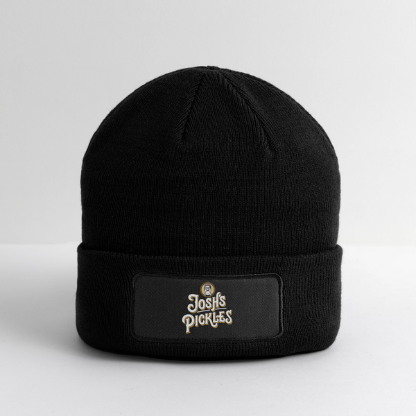 Josh's Pickles Logo Beanie - black
