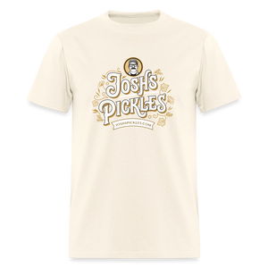 Josh's Pickles Logo 100% Cotton T-Shirt - sweet cream heather
