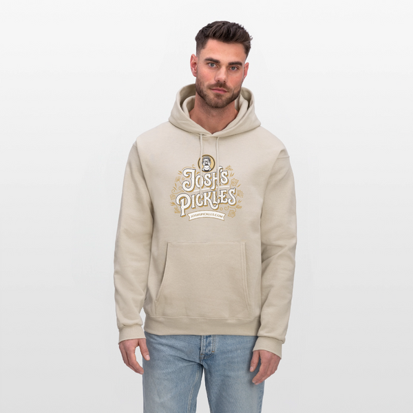 Josh's Pickles Logo Hoodie - Sand