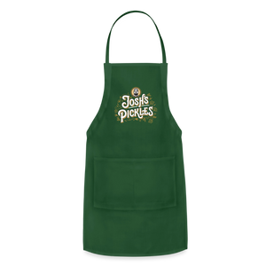 Josh's Pickles Apron - forest green