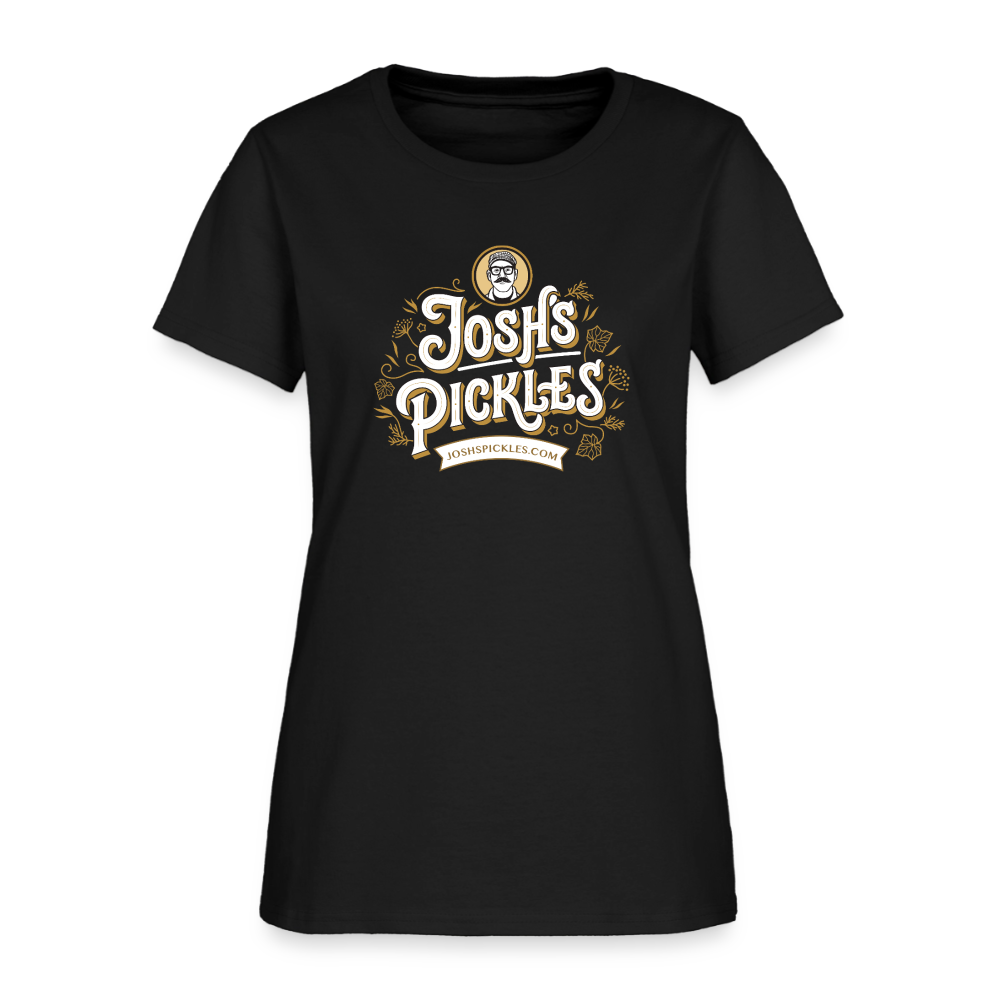Josh's Pickles Logo Women's T-Shirt - black