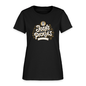 Josh's Pickles Logo Women's T-Shirt - black