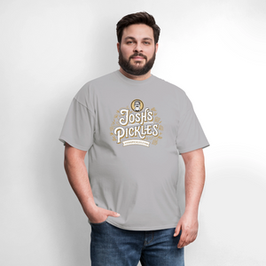 Josh's Pickles Logo 100% Cotton T-Shirt - rock