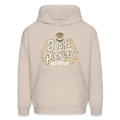 Josh's Pickles Logo Hoodie - Sand