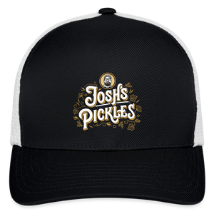 Josh's Pickles FlexFit Hat - black/white