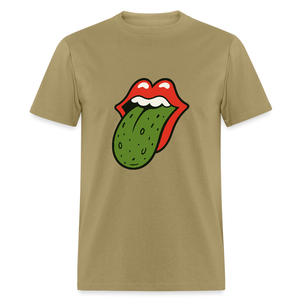 Pickle Tongue t-shirt - khaki