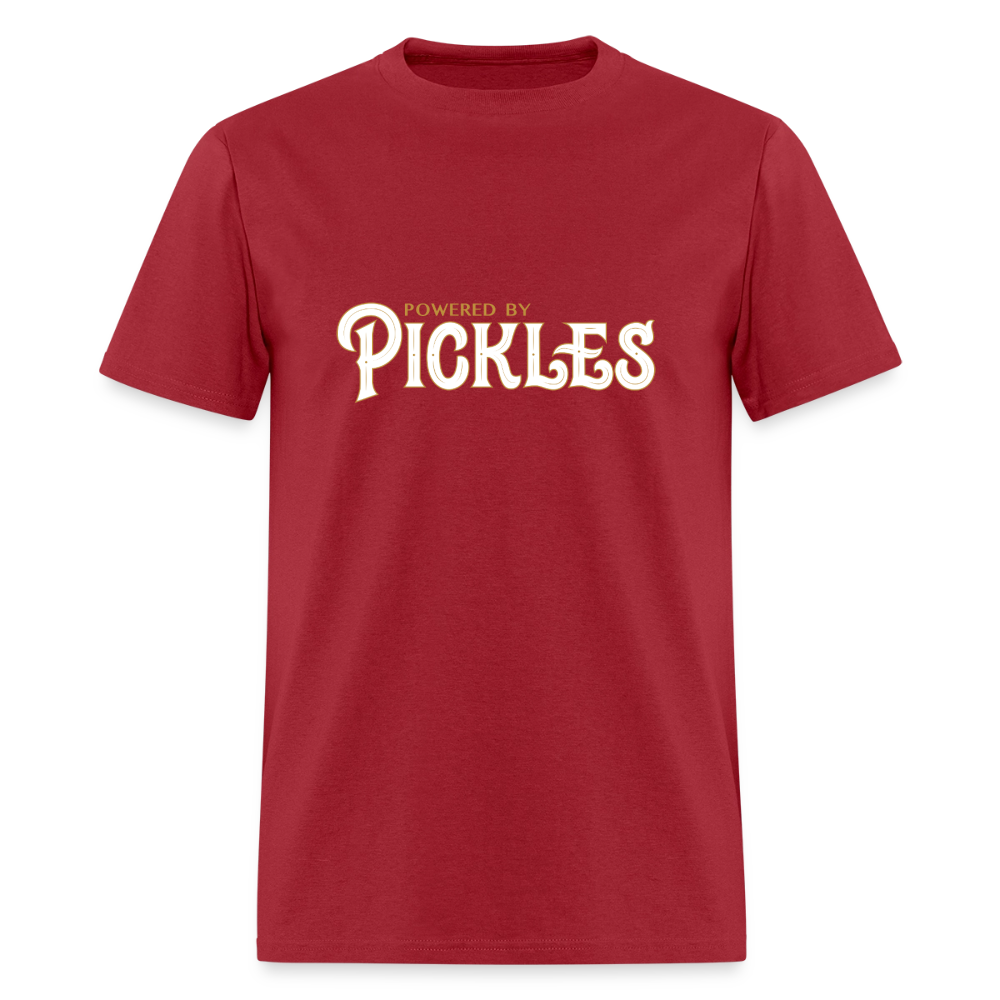 Powered by Pickles T-Shirt - true red
