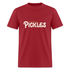 Powered by Pickles T-Shirt - true red