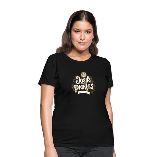Josh's Pickles Logo Women's T-Shirt - black