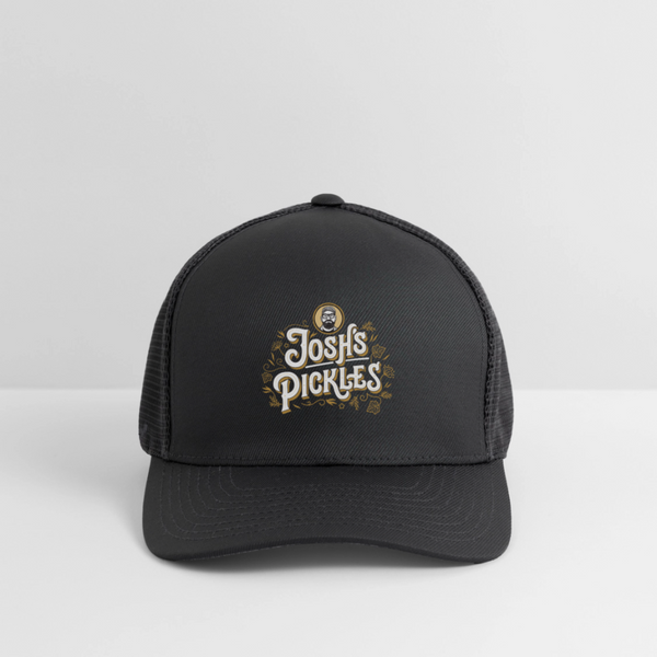 Josh's Pickles FlexFit Hat - charcoal