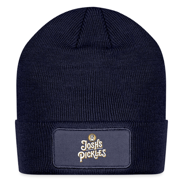 Josh's Pickles Logo Beanie - navy
