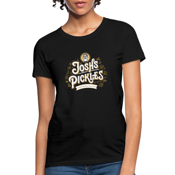 Josh's Pickles Logo Women's T-Shirt - black