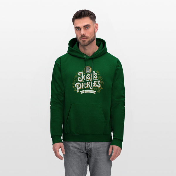 Josh's Pickles Logo Hoodie - forest green