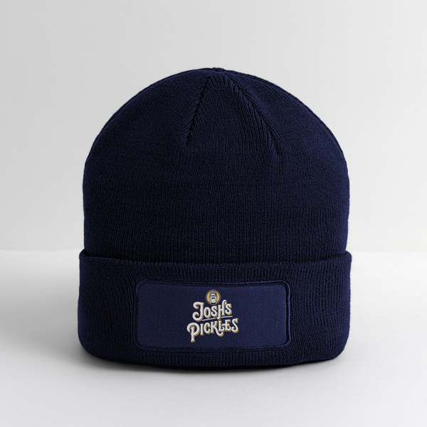 Josh's Pickles Logo Beanie - navy