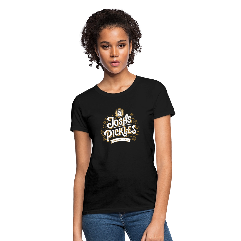 Josh's Pickles Logo Women's T-Shirt - black