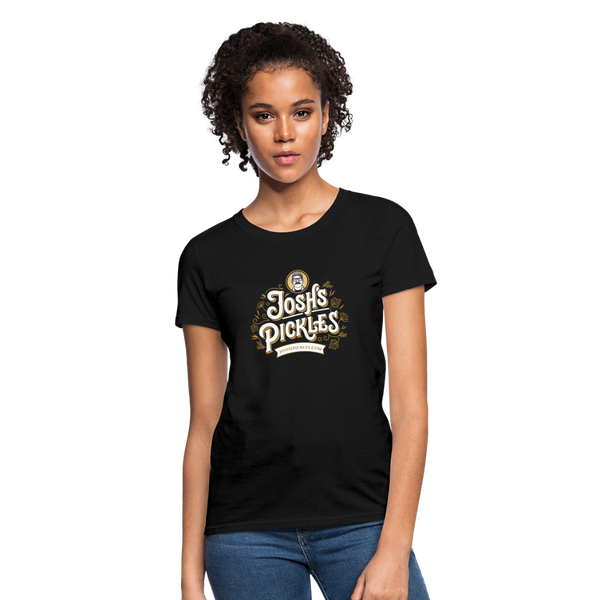 Josh's Pickles Logo Women's T-Shirt - black
