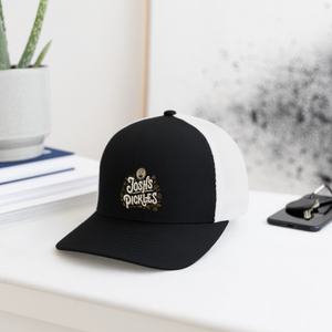 Josh's Pickles FlexFit Hat - black/white