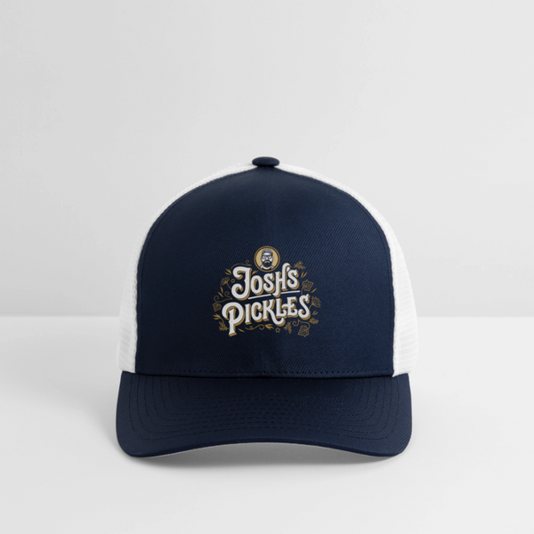 Josh's Pickles FlexFit Hat - navy/white