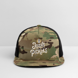 Josh's Pickles Logo Trucker Hat - MultiCam\black