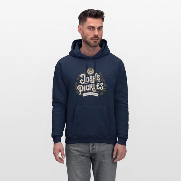 Josh's Pickles Logo Hoodie - navy