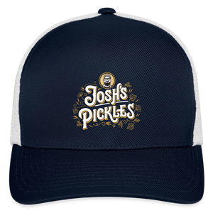 Josh's Pickles FlexFit Hat - navy/white