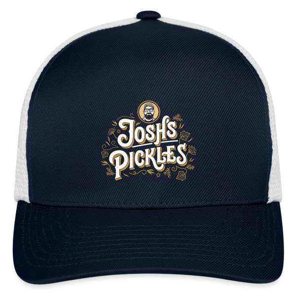 Josh's Pickles FlexFit Hat - navy/white