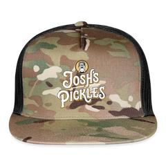 Josh's Pickles Logo Trucker Hat - MultiCam\black