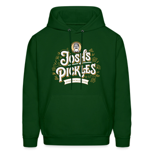 Josh's Pickles Logo Hoodie - forest green