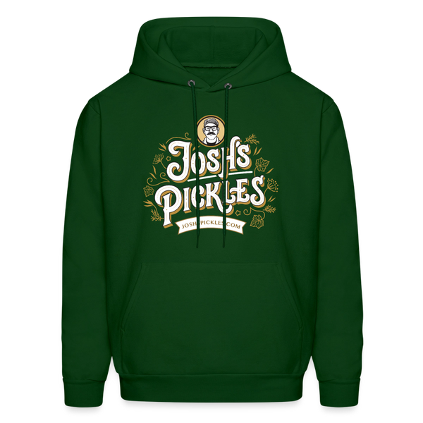 Josh's Pickles Logo Hoodie - forest green