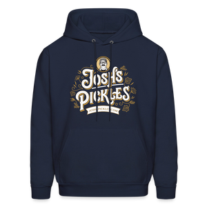 Josh's Pickles Logo Hoodie - navy