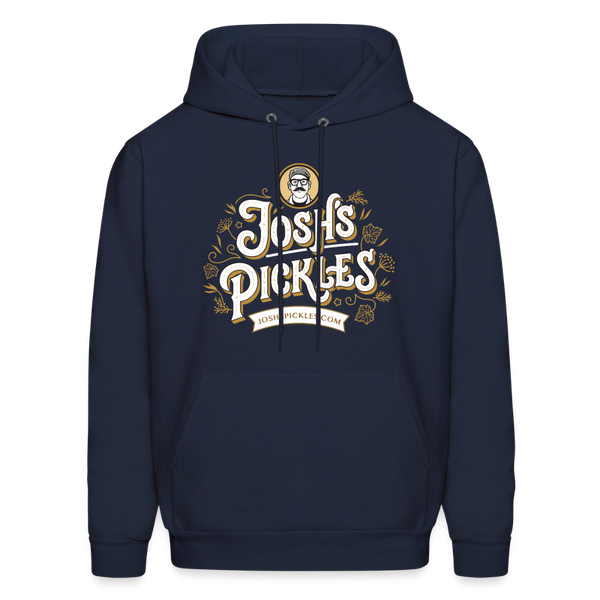 Josh's Pickles Logo Hoodie - navy