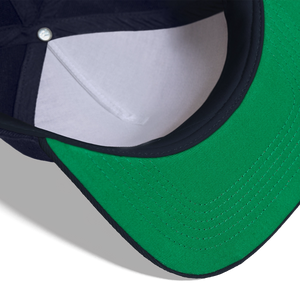Josh's Pickles Logo Snapback Baseball Cap - navy