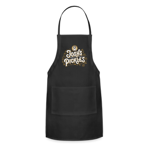 Josh's Pickles Logo Apron - black