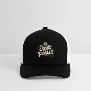 Josh's Pickles FlexFit Hat - black/white
