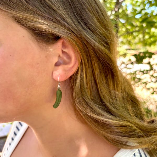 Pickle Earrings