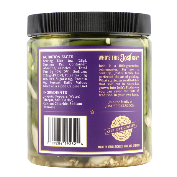Garlic Jalapeno Slices