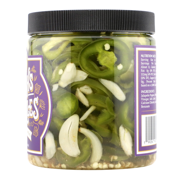 Garlic Jalapeno Slices