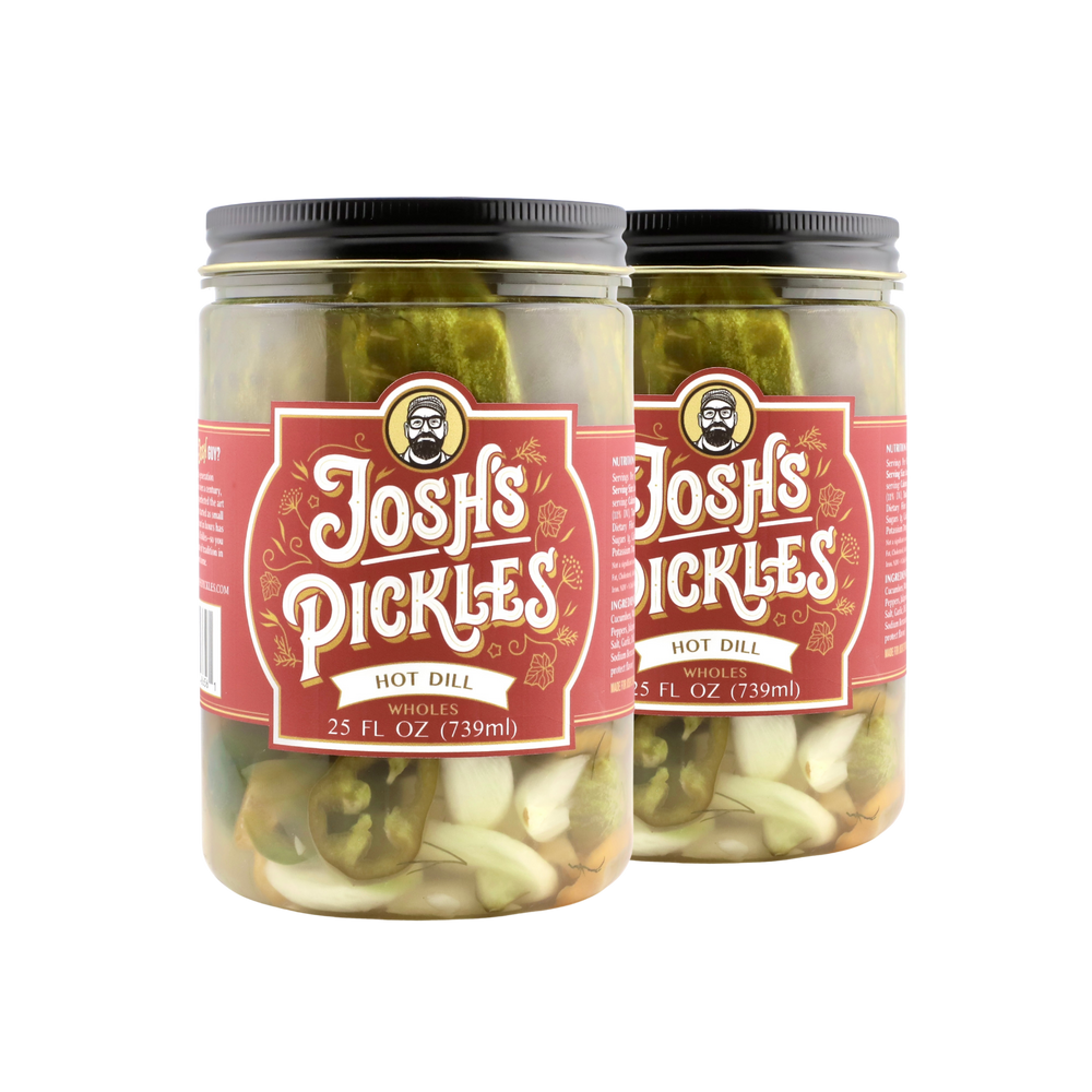 2 Pack - Hot Dill Whole
