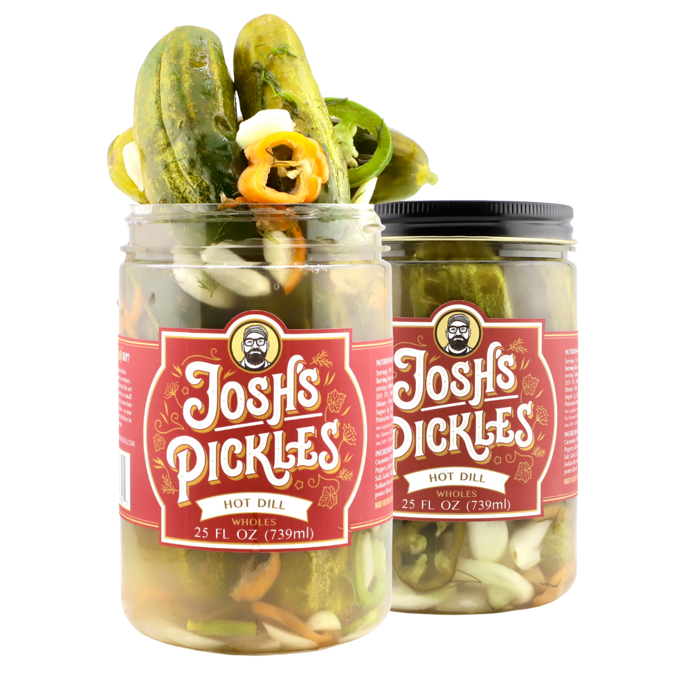 2 Pack - Hot Dill Whole
