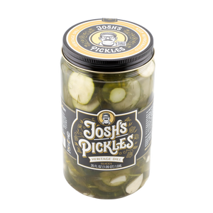 Heritage Dill Slices 35 fl oz jar, angled view